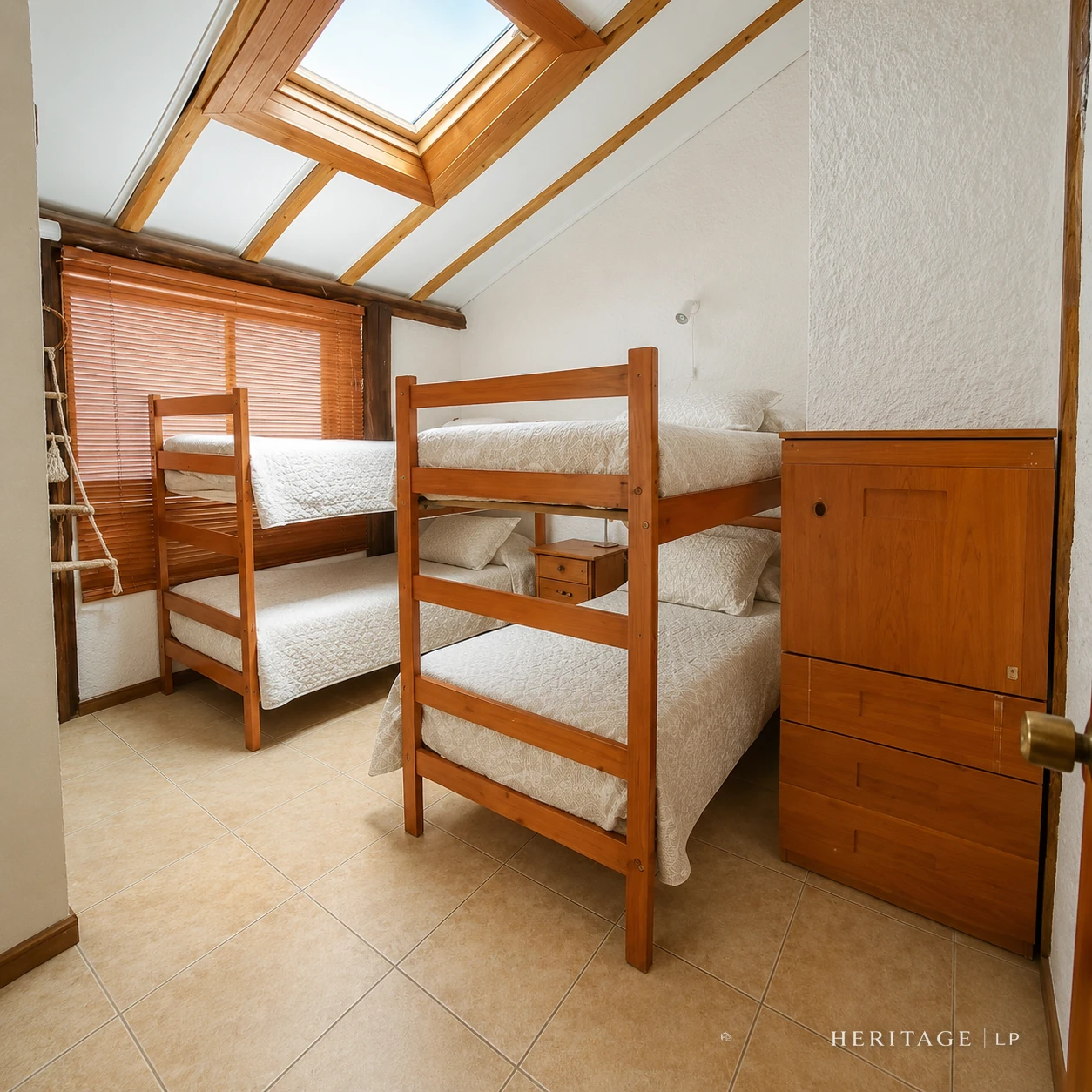 Interior de la casa en Punta Verde, Lago Rapel