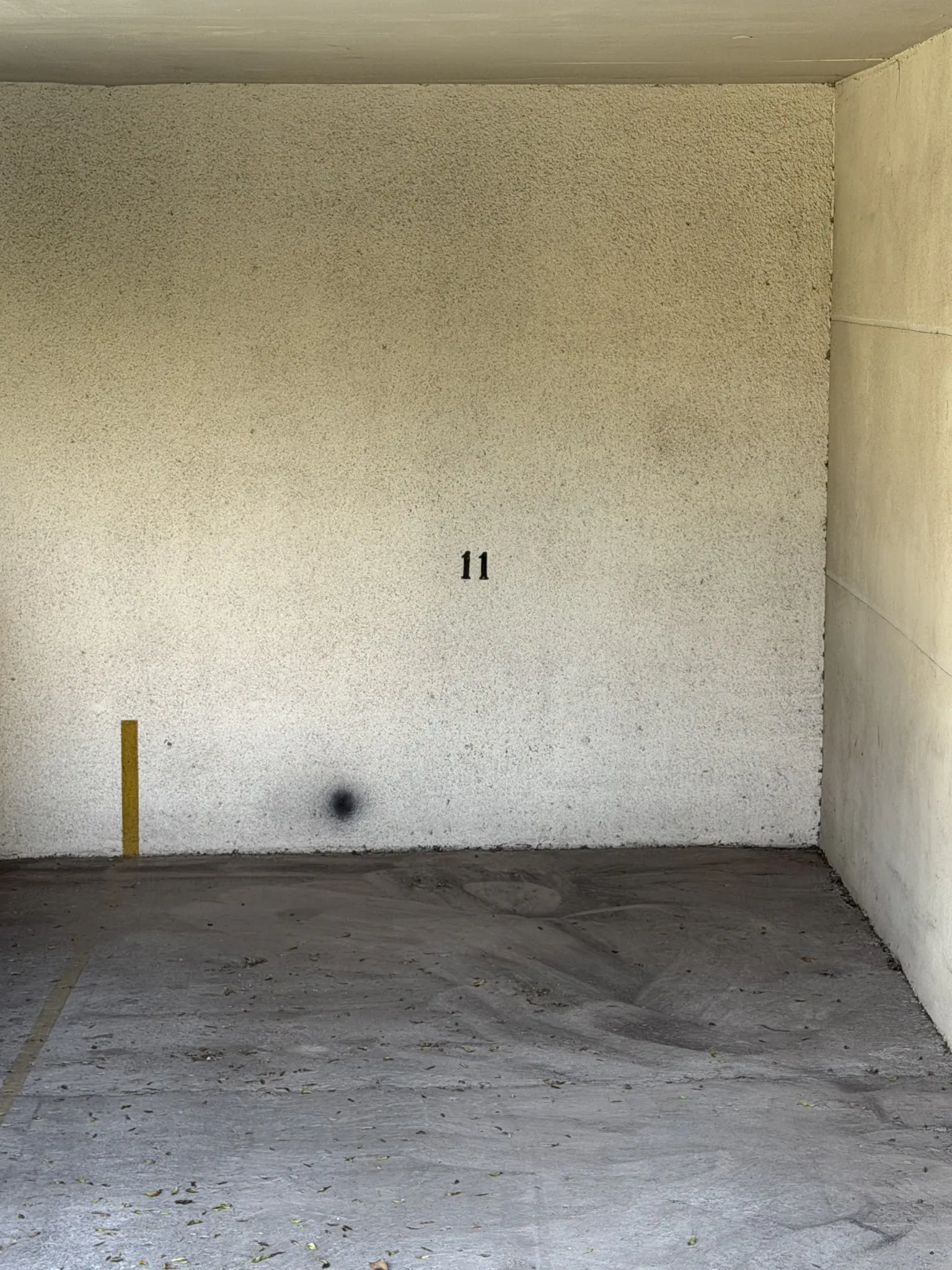 Estacionamiento subterráneo del departamento en Antonio Varas, Providencia